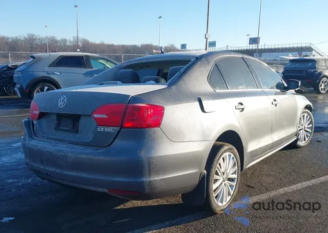 2012 Volkswagen Jetta 2.5L Sel из США, поврежденный, VIN 3VWGP7AJ7CM056946